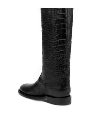 Stivali Montana in pelle nera PARIS TEXAS | PX1721XCOCOCARBONE